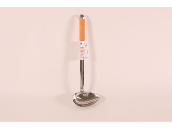 【マラソン限定★2000円クーポン＆ポイント2倍】【お取り寄せ】カンダ KD いろ色レードル 大 オレンジ 横口 70cc 054611 調理道具 キッチン雑貨