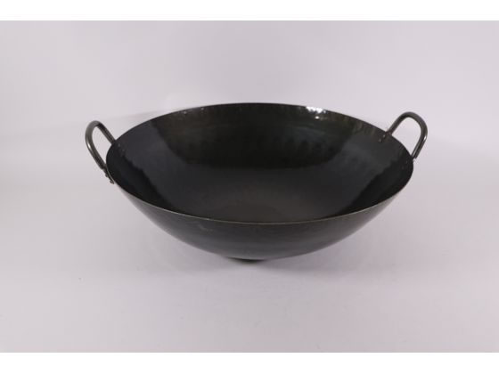 【マラソン限定★ポイント2倍】送料無料【お取り寄せ】カンダ 鉄打出両手中華鍋 57cm 001010 北京鍋 中華鍋 鍋 フライパン 厨房 キッチン