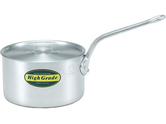 【レビュー投稿で100円OFFクーポン】【お取り寄せ】カンダ ハイグレード アルミ 片手鍋 目盛付 30cm(12L) 006222 調理道具 キッチン雑貨