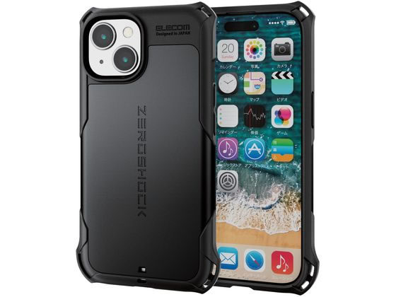 ڤ󤻡ۥ쥳 iPhone 15 ZEROSHOCK PM-A23AZEROBK ޡȥեѥ С ޡȥե...