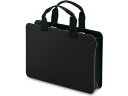 【マラソン限定クーポン★11日9:59迄ポイント2倍】【お取り寄せ】プラス モバイルバッグ+ スリム ブラック FL101MB 91453 キャリングケース 取っ手付き 書類キャリー ドキュメントキャリー ファイル