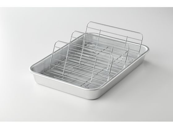 【マラソン限定2,000円クーポン＆11日9:59迄ポイント2倍】【お取り寄せ】谷口金属 揚げ物名人 M 236530 アルミバット ボウル ザル バット 厨房 キッチン