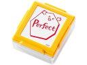 【お取り寄せ】シヤチハタ いいね!スタンプくん イエロー 09Perfect PEW-A1-R-09 スタンプタイプ デコレーションスタンプ スタンプ ネーム印