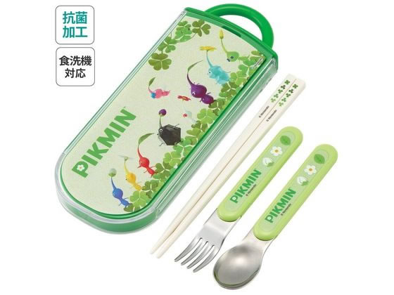 【レビュー投稿で100円OFFクーポン】【お取り寄せ】スケーター 抗菌 食洗対応トリオセット ピクミン TA..