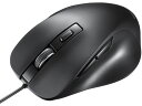 【マラソン限定★ポイント2倍】【お取り寄せ】サンワサプライ 有線 ブルーLEDマウス 5ボタン ブラック MA-YB518BK マウス キーボード 入力機器 パソコン 家電