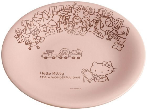 【レビュー投稿で100円OFFクーポン】【お取り寄せ】スケーター ハローキティ 大皿 CHPL24 小皿 深皿 中華食器 キッチン テーブル