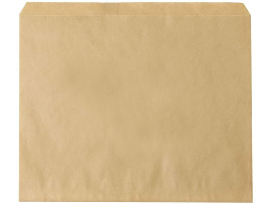 【お取り寄せ】ササガワ 平袋 未晒 245×220mm 100枚 50-1420 紙平袋 柄小袋 紙袋 ラッピング 包装用品