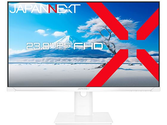 【お取り寄せ】JAPANNEXT ディスプレイ 23.8型 FHD JN-IPS2381FHDR-HSP-W