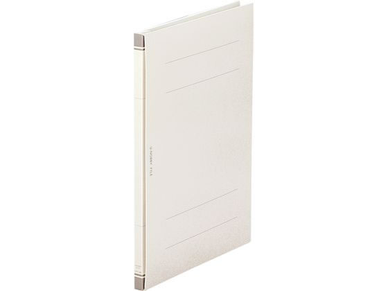 【レビュー投稿で100円OFFクーポン】【お取り寄せ】リヒトラブ ユーノビファイル 白 A4 F567-0 背幅可変式 A4 フラットファイル 紙製 レターファイル