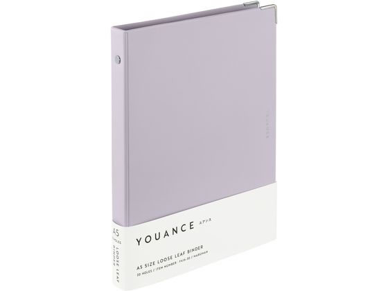【ブラックフライデー限定★27日9:59迄店内ポイント2倍】マルマン バインダー ユアンス A5 20穴 ライトパープル F416-30 バインダーノート A5 バインダー ノート