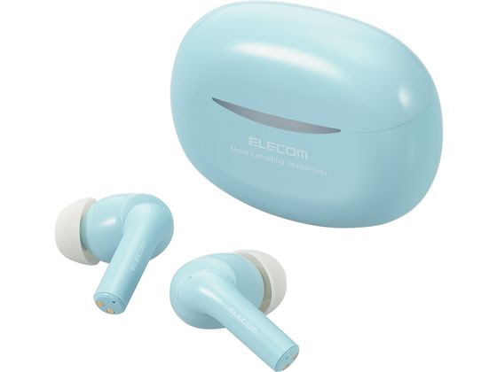【お取り寄せ】エレコム 無線イヤホン ノイズキャンセル ブルー LBT-TWS15BU ヘッドホン イヤホン オーディオ テレビ 家電