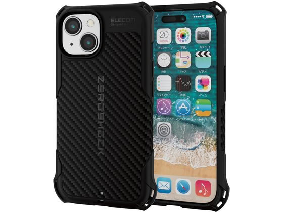 ڤ󤻡ۥ쥳 iPhone15  ZEROSHOCK PMWA23AZEROG2BK ޡȥեѥ С ޡ...