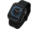 【ポイント2倍★19日20:00〜26日1:59迄】【お取り寄せ】エレコム Apple Watch 44mm用ソフトバンパー ブラック AW-20MBPUBK ...