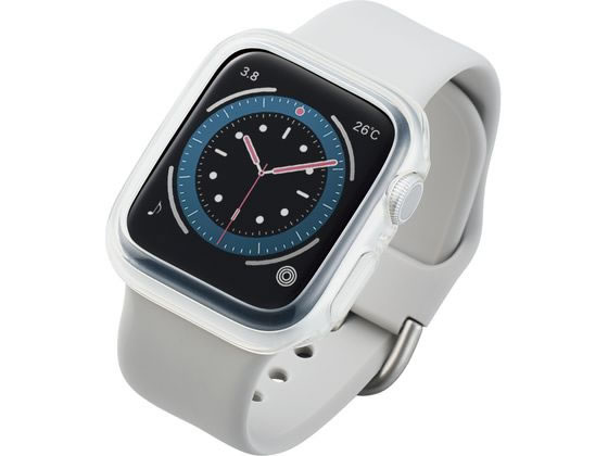 【ブラックフライデー限定★27日9:59迄店内ポイント2倍】【お取り寄せ】エレコム Apple Watch 40mm用ソフトバンパー クリア AW-20SBPUCR スマートウォッチ関連品 時計(2)