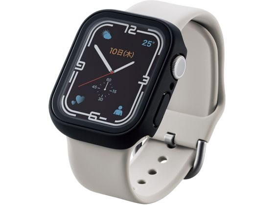 【お取り寄せ】エレコム Apple Watch 41mm フルカバーケース AW-21BFCGBK