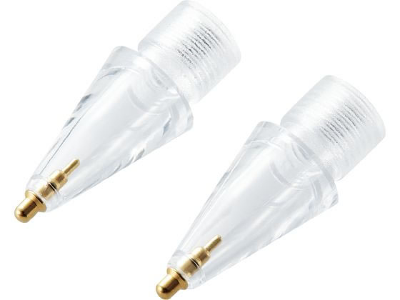 【レビュー投稿で100円OFFクーポン】【お取り寄せ】エレコム Apple Pencil 交換ペン先 1mm クリア P-TIPAP04CR スマートフォン関連品 スマホ タブレット関連品