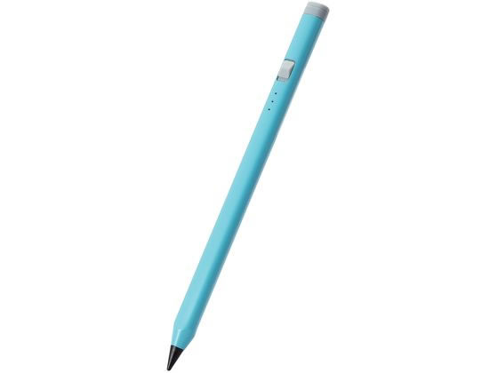 【店内全品ポイント2倍★28日9:59迄】【お取り寄せ】エレコム 充電式アクティブタッチペン 3角 iPad 青 P-TPACAPEN02BU スマートフォン 携帯電話 FAX 家電