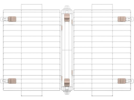送料無料 【お取り寄せ】アイリスオーヤマ ウッディシステムサークル用屋根 ナチュラル SWS-900