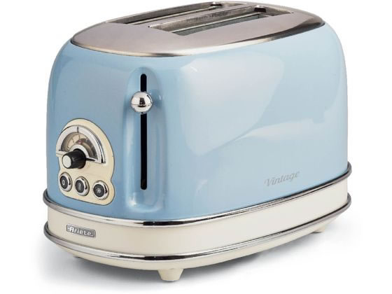 【レビュー投稿で100円OFFクーポン】【お取り寄せ】Ariete トースター ビンテージシリーズ ブルー 155BL トースター オーブントースター キッチン家電 調理家電