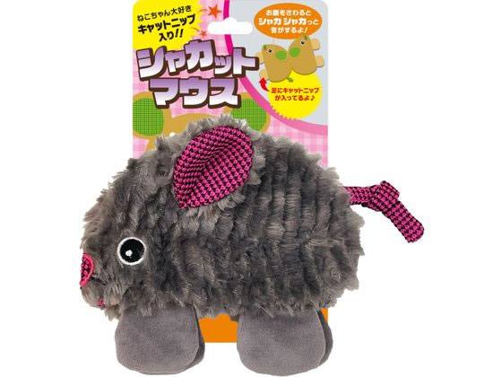 【レビュー投稿で100円OFFクーポン】【お取り寄せ】スーパーキャット シャカットマウス ピンク PKー16 運動器具 おもちゃ 猫 キャット用 ペット お散歩 生活グッズ ペットハウス