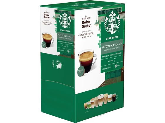 【レビュー投稿で100円OFFクーポン】ネスレ スターバックス パイクプレイスロースト ドルチェ グスト ..