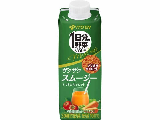 伊藤園 1日分の野菜mealup ザクザクスムージー 200ml 野菜ジュース 果汁飲料 缶飲料 ボトル飲料