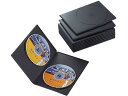 【お取り寄せ】エレコム DVDトールケース 両面収納 10枚パック 黒 CCD-DVDS06BK(2)