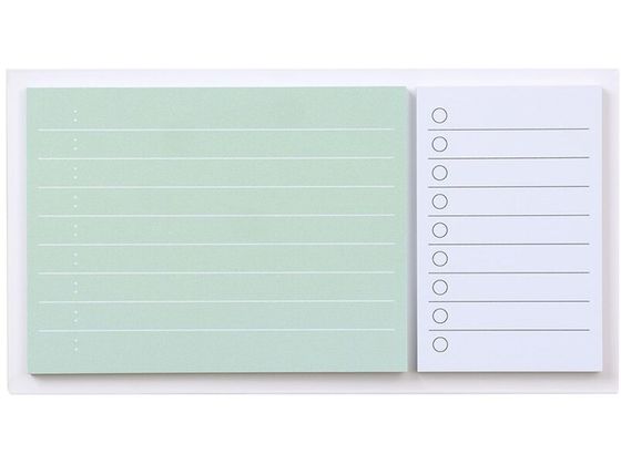 【レビュー投稿で100円OFFクーポン】キングジム EMILy ふせん スケジュール 002 EY3290-002 大型 罫線入タイプ ノートタイプふせん イン...