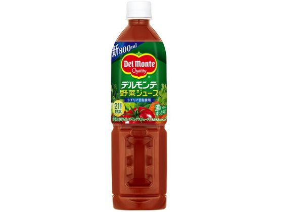 【レビュー投稿で100円OFFクーポン】デルモンテ 野菜ジュース 800ml ペットボトル ...