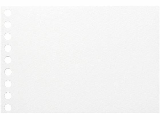 【マラソン限定★2,000円クーポン＆ポイント2倍】マルマン ルーズリーフ 画用紙リーフ ミニ B7 50枚 L1435A ルーズリーフ ノート