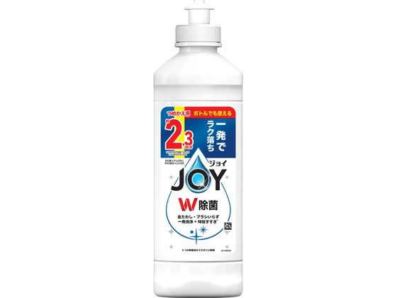 【レビュー投稿で100円OFFクーポン】P&G 除菌ジョイコンパクト キャップ付 替 300mL 食器洗用洗剤 キッ..