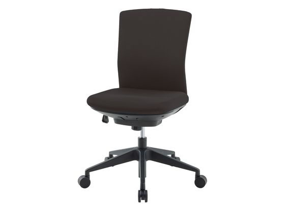 ＼10/4~10/17 9:59まで★店内全品ポイント2倍以上／ 【メーカー直送】アイリスチトセ オフィスチェア シンフォート 背布張 肘なし ブラック【代引不可】【お客様組立】 肘なし 布張りチェア オフィスチェア