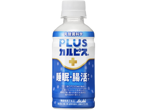 【レビュー投稿で100円OFFクーポン】アサヒ飲料 PLUSカルピス 睡眠・腸活ケア 200ml 乳酸菌飲料 豆乳 飲料 ジュース...
