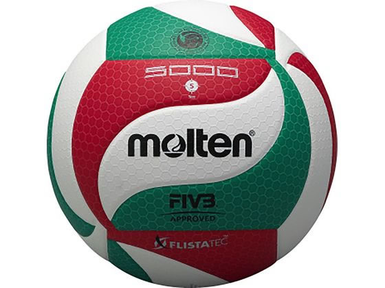 【ブラックフライデー限定★27日9:59迄店内ポイント2倍】【お取り寄せ】モルテン バレーボール 5000 フリスタテック 5号球 V5M5000