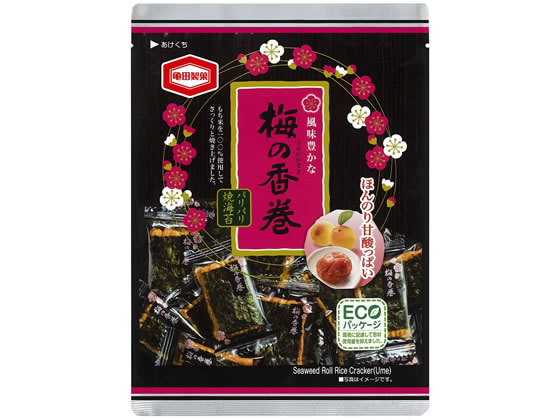 亀田製菓 梅の香巻 16枚 煎餅 おかき