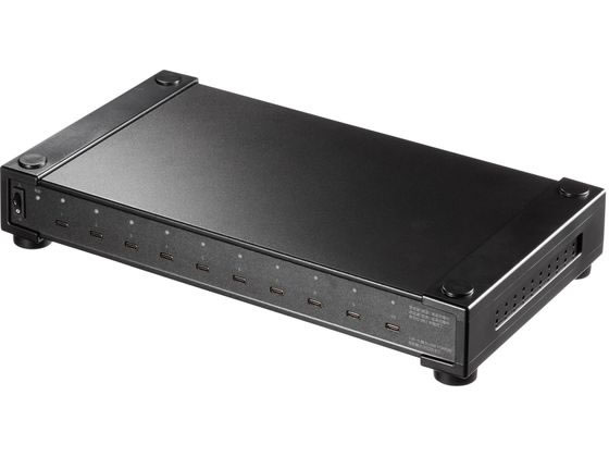 【ブラックフライデー限定★27日9:59迄店内ポイント2倍】【お取り寄せ】サンワサプライ USB PD対応AC充電器 10ポート ACA-PD96 AC式充電器...