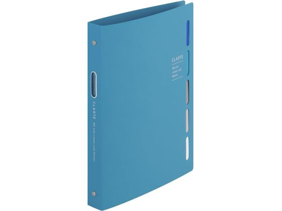 【ブラックフライデー限定★27日9:59迄店内ポイント2倍】マルマン ルーズリーフ バインダー クラルテ B5 26穴 ブルー F311-02 バインダーノート B5 バインダー ノート