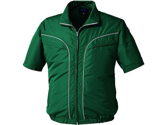 【お取り寄せ】アルト 空調服セット 半袖ブルゾンダークグリーンM PFSKU92220-G90 ファ