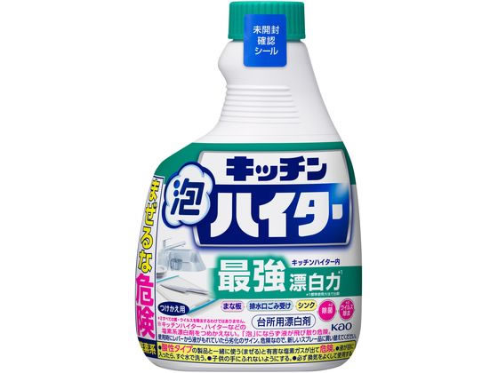 SALE対象商品 王 キッチン泡ハイター つけかえ用 1000ml 6本セット 1ケース Kao 花王プロフェッショナル 業務用 大容量 泡タイプ 塩素系 漂白剤 つけ替用 付け替え つけ替え スプレー