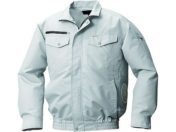 【お取り寄せ】アルト 空調服セット 横ファンブルゾン シルバーL 18VKU92030-6 ファン付