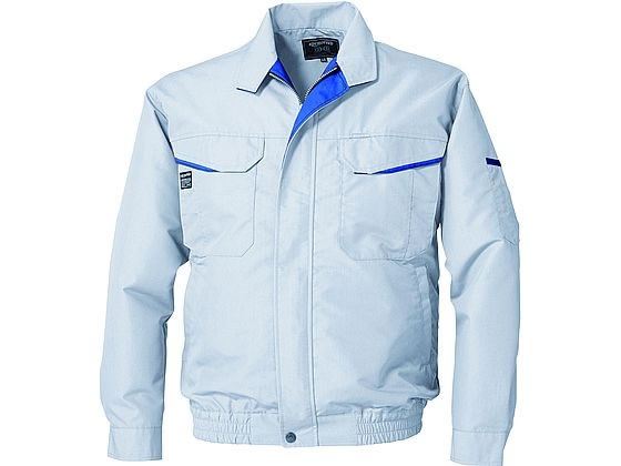 【お取り寄せ】アルト 空調服セット 長袖ブルゾン シルバー3L 18VKU90470-6 ファン付き