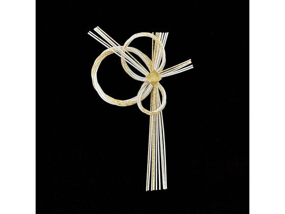 【ブラックフライデー限定★27日9:59迄店内ポイント2倍】【お取り寄せ】東京堂 彩光水引飾り 4個 #1 白 ..