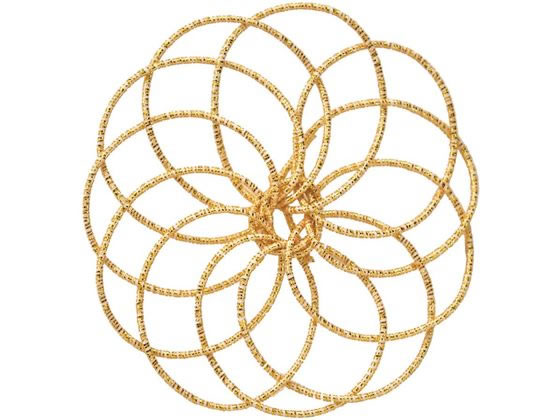 【ブラックフライデー限定★27日9:59迄店内ポイント2倍】【お取り寄せ】東京堂 水引花紋様 #18 金 イン..