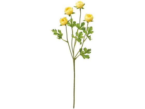 【お取り寄せ】東京堂 造花 グローブラナンキュラス ＃4 YELLOW インテリア 枯れない 観葉植