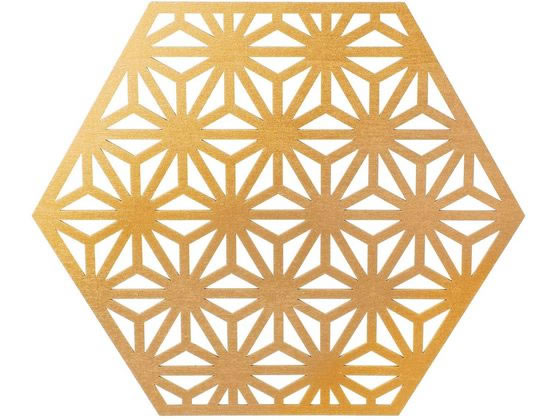 【ブラックフライデー限定★27日9:59迄店内ポイント2倍】【お取り寄せ】YDM 麻の葉ウッドベース 金 イン..