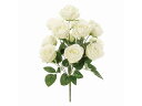 【スーパーSALE★クーポン&11日9:59迄ポイント2倍】 【お取り寄せ】東京堂 造花 ルシアローズブッシュ CREAM インテリア 枯れない 観葉植物 花材 フラワーアレンジメント フェイクフラワー 店舗装飾 バラ 花材 造花 花 フラワーアレンジメント材料