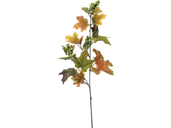 【お取り寄せ】YDM 造花 オータムリーフベリースプレー