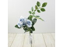 【レビュー投稿で100円OFFクーポン】【お取り寄せ】東京堂 造花 パレットローズ #105 ライトブルー インテリア 枯れない 観葉植物 花材 フラワーアレンジメント フェイクフラワー 店舗装飾 バラ 花材 造花 アーティフィシャルフラワー 花 フラワーアレンジメント材料
