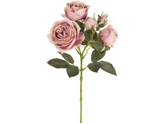 【レビュー投稿で100円OFFクーポン】【お取り寄せ】東京堂 造花 ヴァーズローズ ＃42 ダスティモーブ インテリア 枯れない 観葉植物 花材 フラワーアレンジメント フェイクフラワー 店舗装飾 バラ 花材 造花 花 フラワーアレンジメント材料