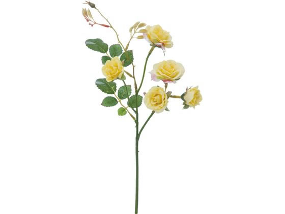 【レビュー投稿で100円OFFクーポン】【お取り寄せ】YDM 造花 スウィートローズ イエロー 花材 造花 花 フラワーアレンジメント材料